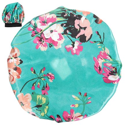 Satin Bonnet Sovehat Elastisk Bonnet Sovehætte Kvinder Sovehat Elastisk Sovehætte