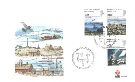 Grønland - Videnskab IV - Førstedagskuvert