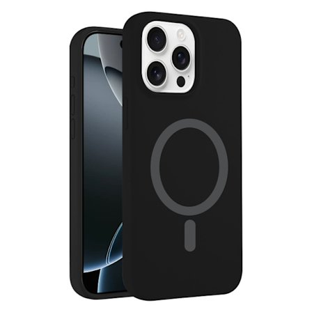 iPhone 16 Pro Max Pure Color Liquid Silicone MagSafe Skal