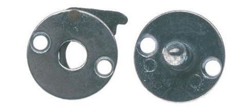 Habo 12922 Koppelhake pressgjuten zamak, 2-pack, Fönster