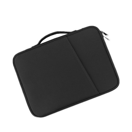 Skyddande fodral för 9-13 tums surfplatta med bärväska - Svart