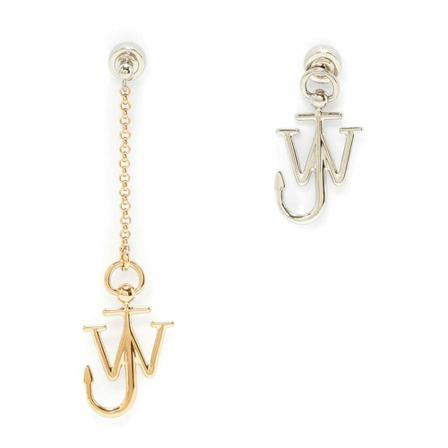 JW Anderson Earrings Gul, Dame Øreringe, Størrelse: ONE Size