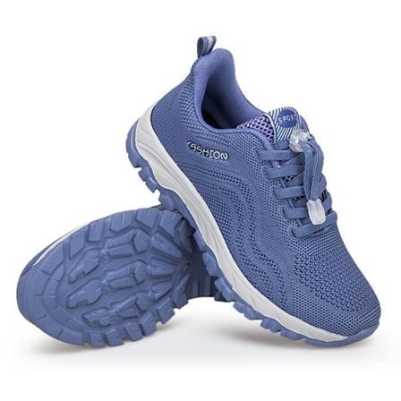 Basketballsko - HX - Lette - Snørebånd - Unisex - Blå