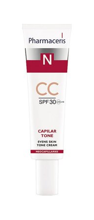 Pharmaceris Capilar Tone Even Skin Tone CC Cream SPF 30 40 ml, Skincare, Dermatologisk- & SpecialSkincare, Rødme