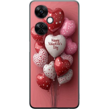 Yhteensopiva Puhelinkuori OnePlus Nord CE 3 Lite Ystävänpäivän ilmapallot