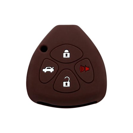 Silikon Bil Styling Nyckel Fodral Skydd För Toyota Corolla Camry RAV4 Yaris Avalon 4-Runner Scion XD XB IQ TC