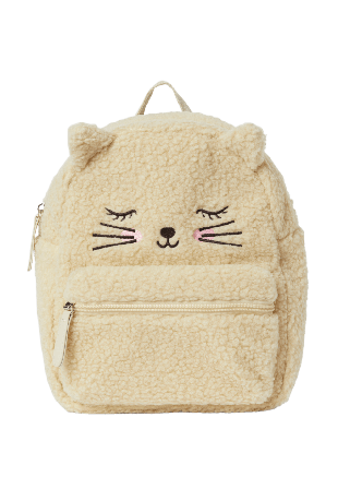 RIKIKI Fluffig ryggsäck PILEY Ryggsäckar Beige ONESIZE