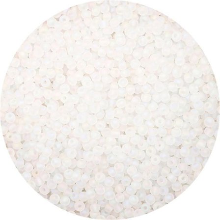 Glassperlearmbånd DIY-laging HVIT HVIT