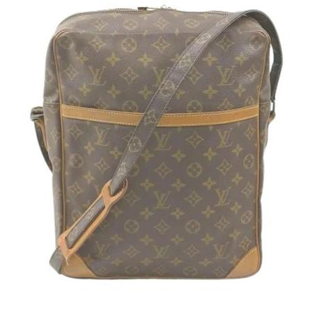 Louis Vuitton Vintage, Pre-owned Canvas louis-vuitton-bags Bruin, Dames, Maat:ONE Size