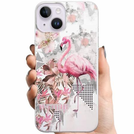 Apple Iphone 14 Plus Tpu Mobilskal Flamingo