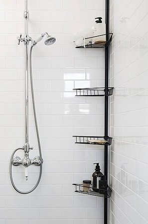 Jotex - Hoekplank Zwart Zwart - LIS - Koop Badkameraccessoires bij Jotex