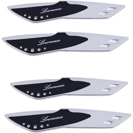 4X Bil Vindusvisker Spoiler Presser med Rhinestones