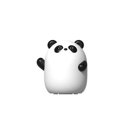 Pandan y valo lapsille - s p silikoninen pandalamppu, kosketusohjaus, 3 valotilaa, ajastimen kanssa, USB-ladattava