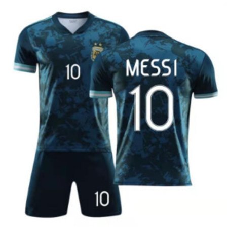Ny Argentina-drakt 20-21 nr. 10 Messi hjemme og borte Neymar voksen og barns spilluniform