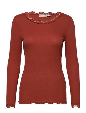 Frhizamond 2 T-Shirt T-shirts & Tops Long-sleeved Orange Fransa