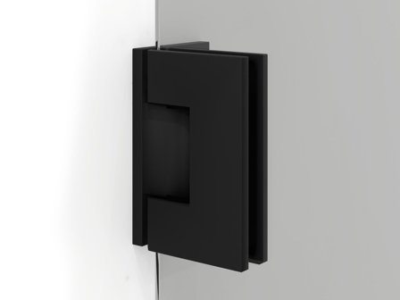 Svedbergs 55583 Dörrbeslag 180°, svart, Badrum