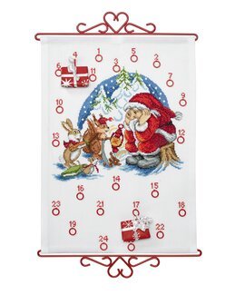 Stickpackung Kalender Treffen im Wald - Permin