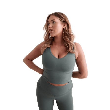 aim'n Sense Bralette Träningskläder Dam Grön XL