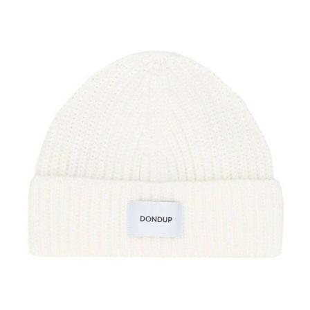 Dondup, Beanies Wit, unisex, Maat:ONE Size