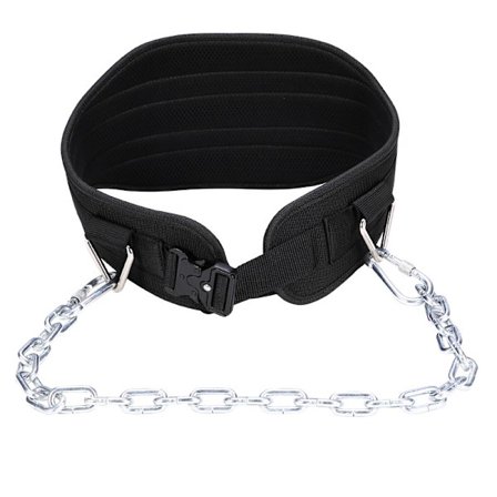 Spænde pull-up enhed tung bælte jern kæde spand fortykket bodybuilding vægtløftning udstyr fitness udstyr