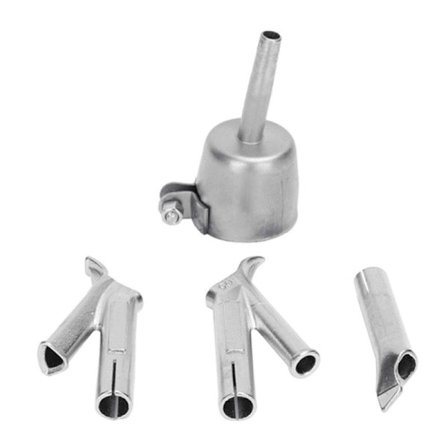 Varmluftpistol Sveisemunnstykke 304 Rustfritt Stål Rask Sveisemunnstykke for Vinyl PVC Plast