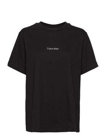 Inclusive Micro Logo T-Shirt T-shirts & Tops Short-sleeved Svart Calvin Klein