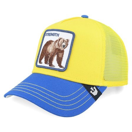 Goorin Bros. - Amarillo trucker Gorra - The Strong Bear Fab Farm A-Frame Trucker @ Hatstore