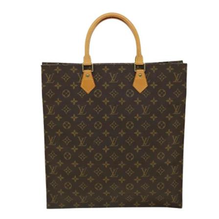Louis Vuitton Vintage Pre-owned Canvas handTass , Bruin , Dames , Maat: ONE Size Vintage Tassen