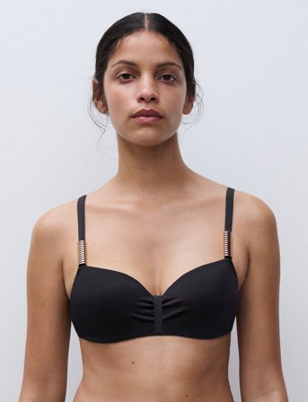 Chantelle Beach Icon T-Shirt Underwired - Black - D x 70