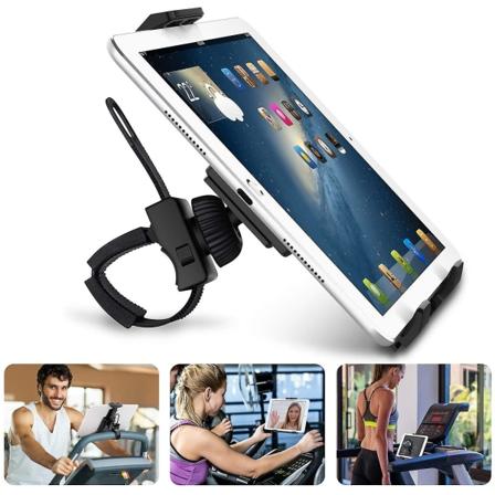 Nettbrettholder, Mobiltelefonholder, Sykkel kan roteres 360 (9-22 cm)