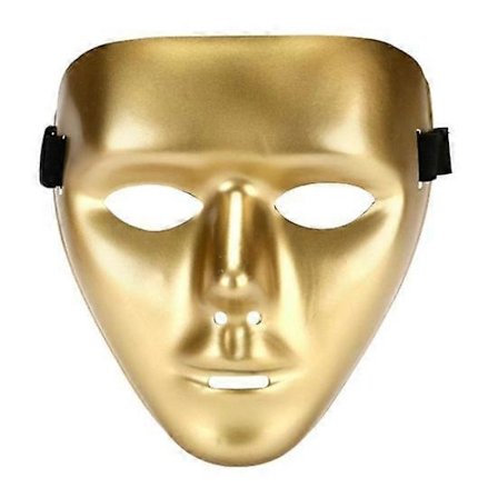 Halloween Ghost Dance Hip Hop Maske DIY Cosplay Festrekvisitter Kompatibel med Hjemmebar Natklub Maskerade Sceneoptrædener