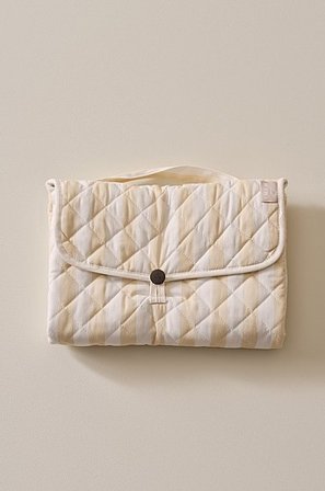 Jotex - Aankleedkussen Draagbaar Beige/wit Beige/wit - LENI - Koop Babynestjes bij Jotex