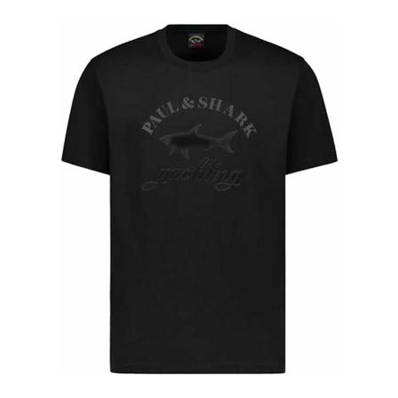 Paul & Shark, T-Shirts Zwart, Heren, Maat:XL