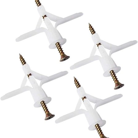 150 stk. gipsvægsplugs, rawlplugs med KLB