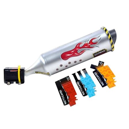 Plast Turbiner Cykel Udstødningsrør Vild Lyd Motorcykel Effekter Cykel Værktøj Til