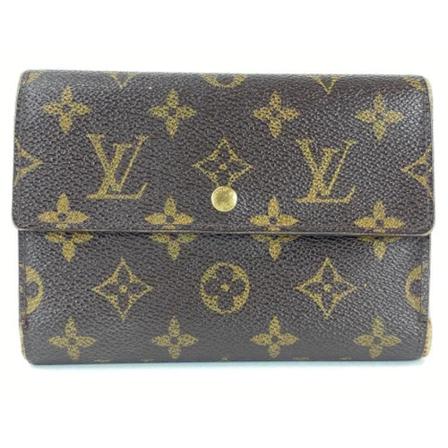 Louis Vuitton Vintage, Pre-owned Leather wallets Bruin, Dames, Maat:ONE Size