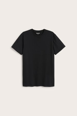 Kappahl | Rundhalsad t-shirt Svart M | Svart