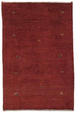 Gabbeh Perzisch Vloerkleed 78X118 Donkerrood/Zwart Wol, Perzië/Iran