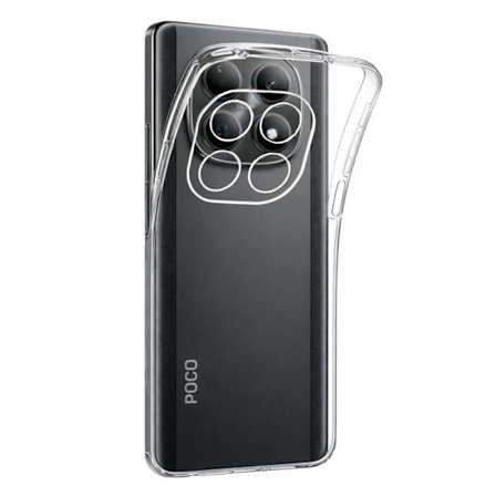 Xiaomi Poco M8 PRO 5G - Silikoni Geeli TPU Läpinäkyvä Suoja Pehmeä Ultra Ohut Phonillico