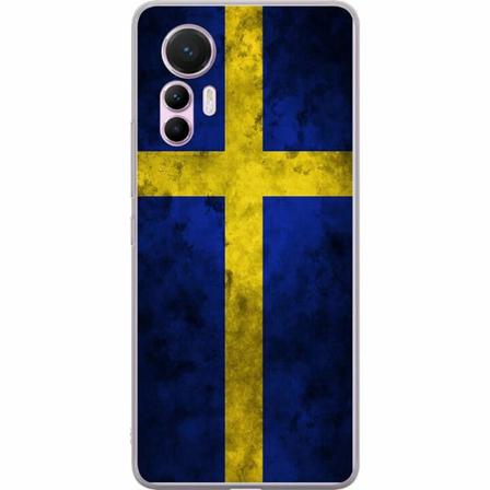 Xiaomi 12 Lite Mjukt Skal - Sverige Flagga