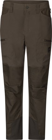 Härkila Runa Trouser Women Brown/Willow Green