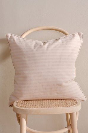 Jotex - Putetrekk 50x50 Cm beige/hvit - HERIBERT - Kjøp Pynteputer & trekk hos Jotex