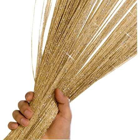 1x2m snoregardin skinnende kvast linje gardiner vindue dør divider drapering kompatibel med hjem stue hotel cafe indendørs indretning valance