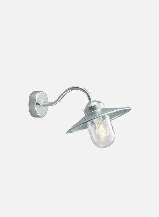 Karlstad 230 utelampe - galvanisert stål