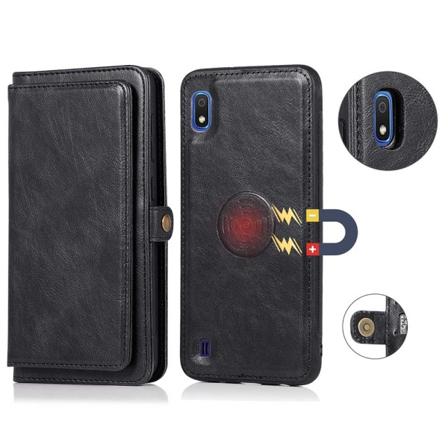 Elegant Smidigt Plånboksfodral - Samsung Galaxy A10 Svart