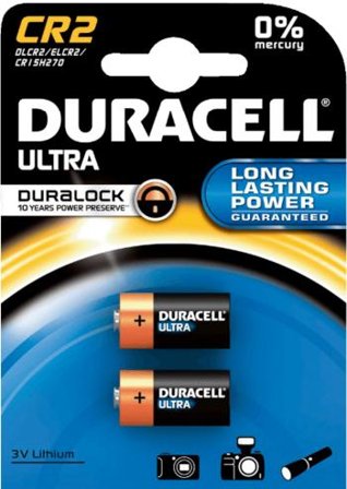 Duracell Batterie Ultra Photo Lithium CR2 (CR17355) 2St.