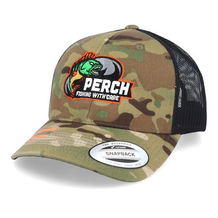 Skillfish - Camo trucker Cap - Perch Multicam Trucker @ Hatstore