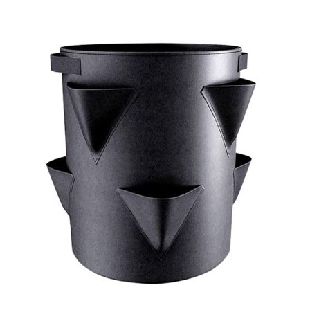 Trädgårdsplanteringspåse Jordgubbsodlingspåse 5 GALLONS 20X25CM 5