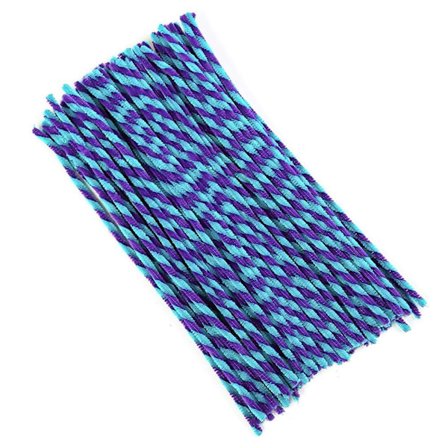 Twist Stick Plysch Strips LJUSLILA