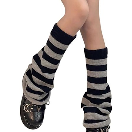 Benvarmere til kvinder 80'erne 90'erne Goth Benvarmere Piger Kawaii Japansk